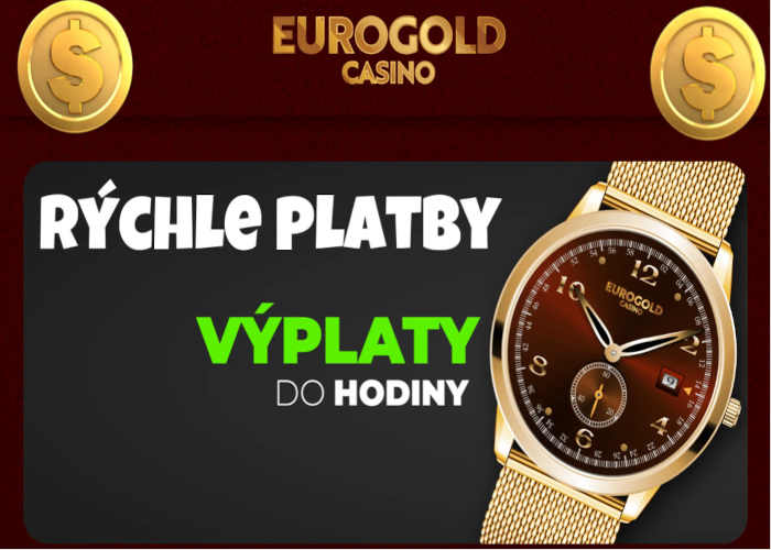 rýchle platby Eurogold casino