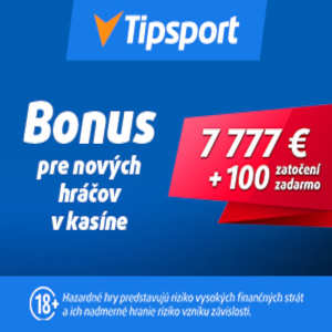 Tipsort casino vstupny bonus