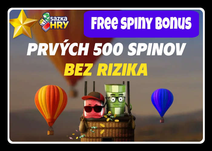 sazka HRy casino registračný bonus