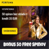 Fortuna Casino 50 Free Spinov Bez Vkladu