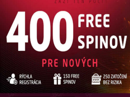Synot Tip Casino bonusy: 400 free spinov bez rizika